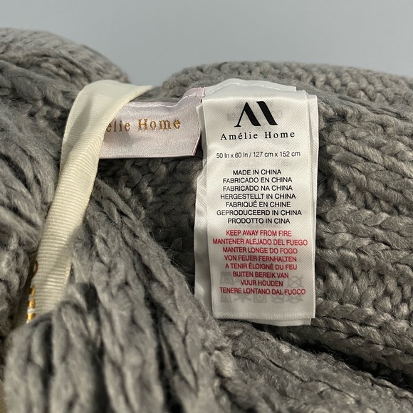 NEW Amelie Home Knit Throw Blanket - Picture 8 of 10